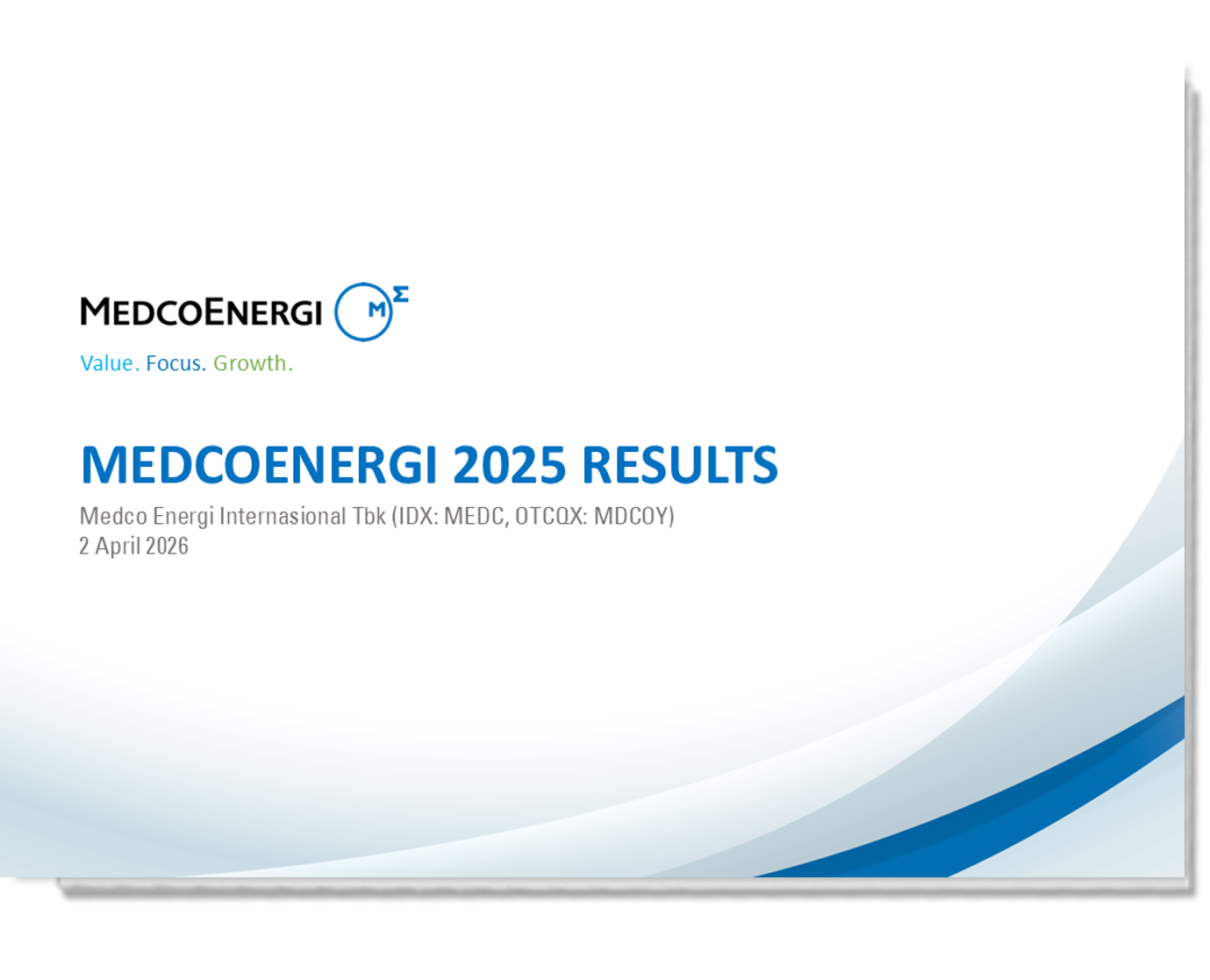MedcoEnergi FY25 Results